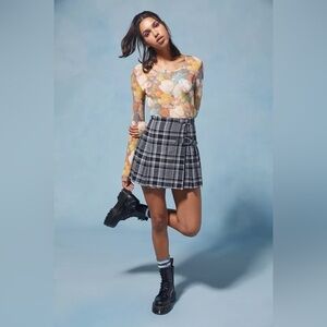 Anna Sui x Urban Outfitters Plaid Skirt Rare Collab
